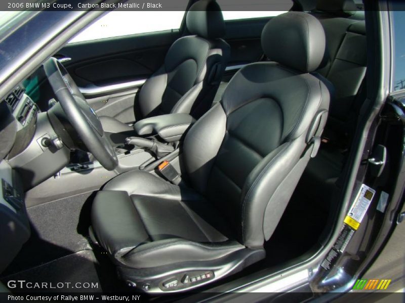 Carbon Black Metallic / Black 2006 BMW M3 Coupe