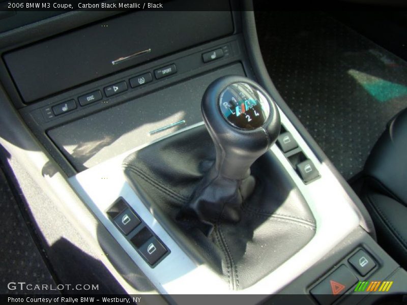 Carbon Black Metallic / Black 2006 BMW M3 Coupe