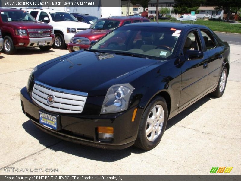 Black Raven / Cashmere 2007 Cadillac CTS Sedan