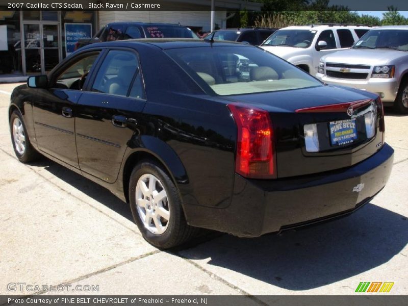 Black Raven / Cashmere 2007 Cadillac CTS Sedan