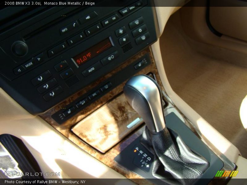Monaco Blue Metallic / Beige 2008 BMW X3 3.0si