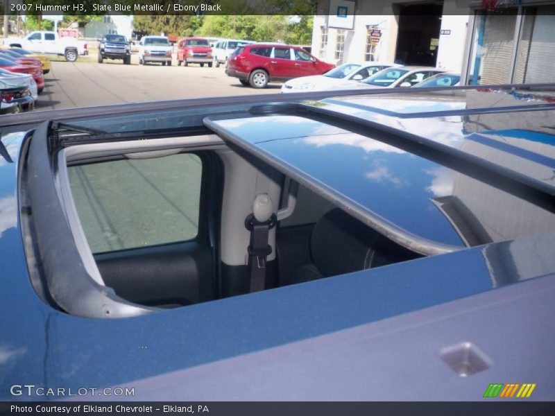 Slate Blue Metallic / Ebony Black 2007 Hummer H3