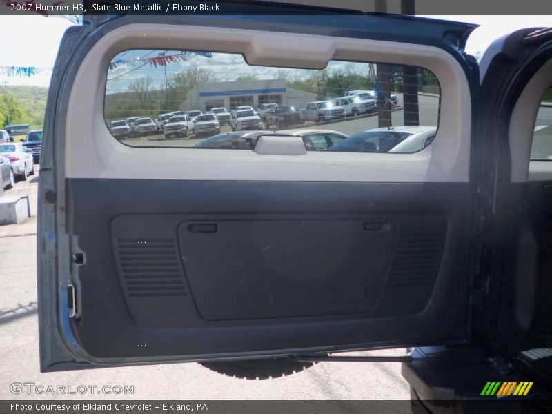 Slate Blue Metallic / Ebony Black 2007 Hummer H3
