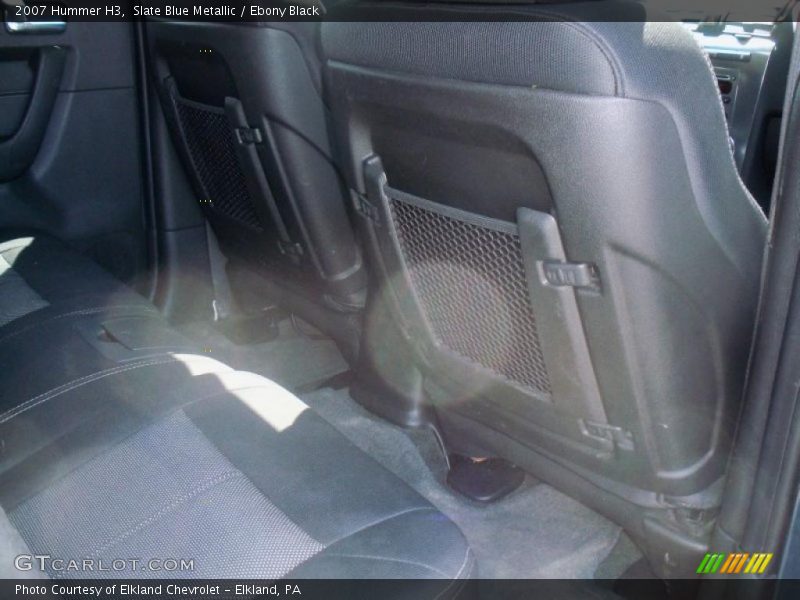Slate Blue Metallic / Ebony Black 2007 Hummer H3