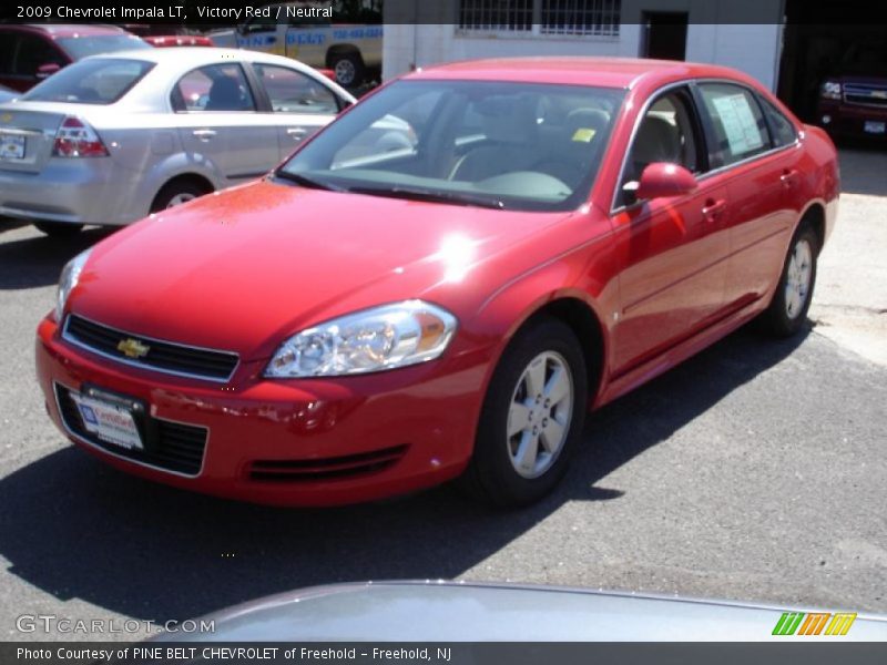 Victory Red / Neutral 2009 Chevrolet Impala LT