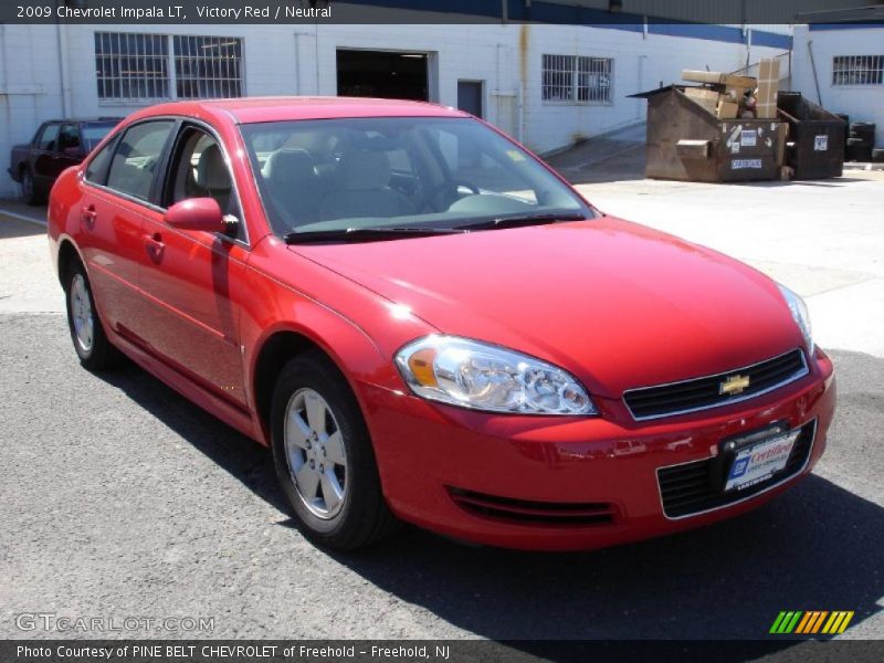 Victory Red / Neutral 2009 Chevrolet Impala LT