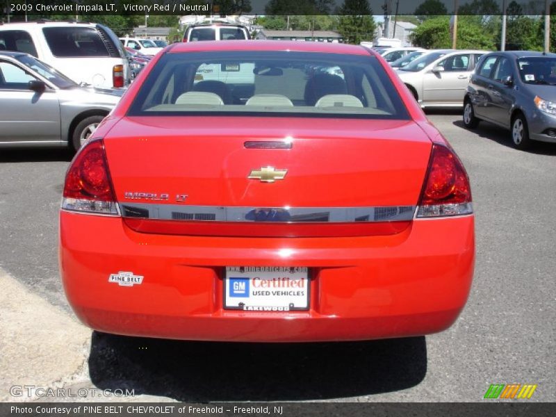 Victory Red / Neutral 2009 Chevrolet Impala LT