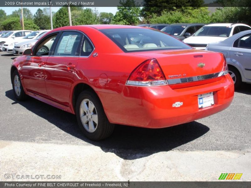 Victory Red / Neutral 2009 Chevrolet Impala LT