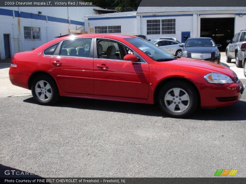 Victory Red / Neutral 2009 Chevrolet Impala LT