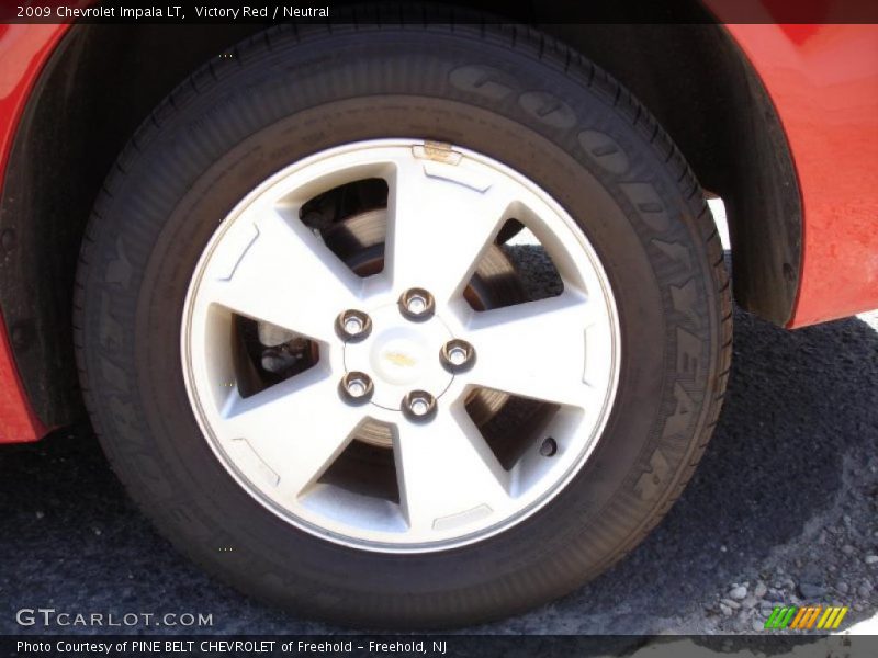 Victory Red / Neutral 2009 Chevrolet Impala LT
