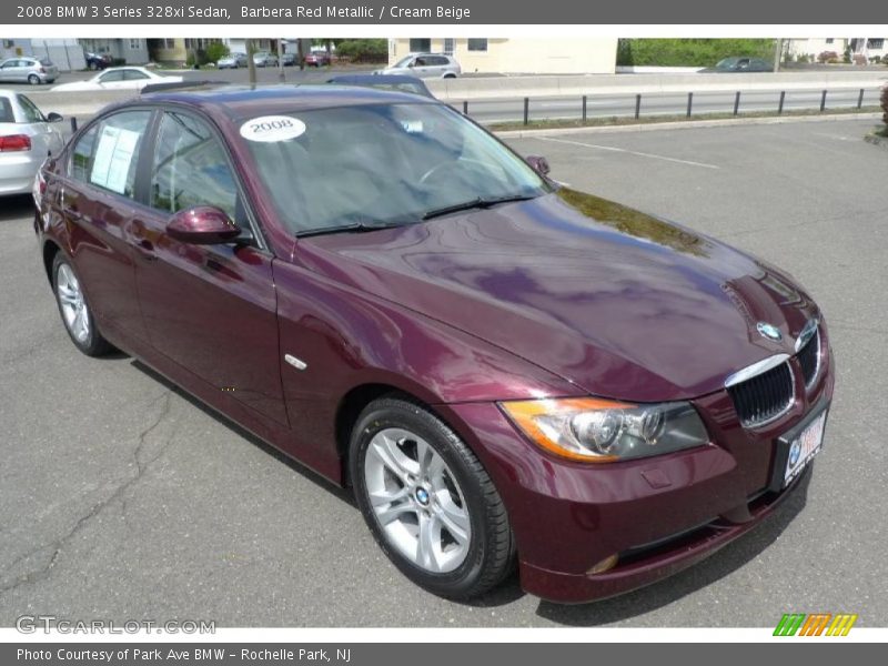 Barbera Red Metallic / Cream Beige 2008 BMW 3 Series 328xi Sedan