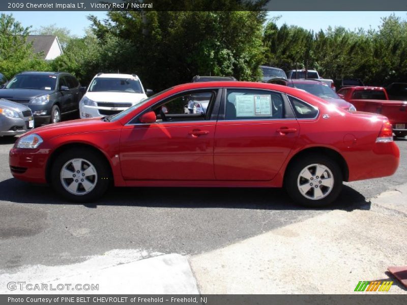 Victory Red / Neutral 2009 Chevrolet Impala LT