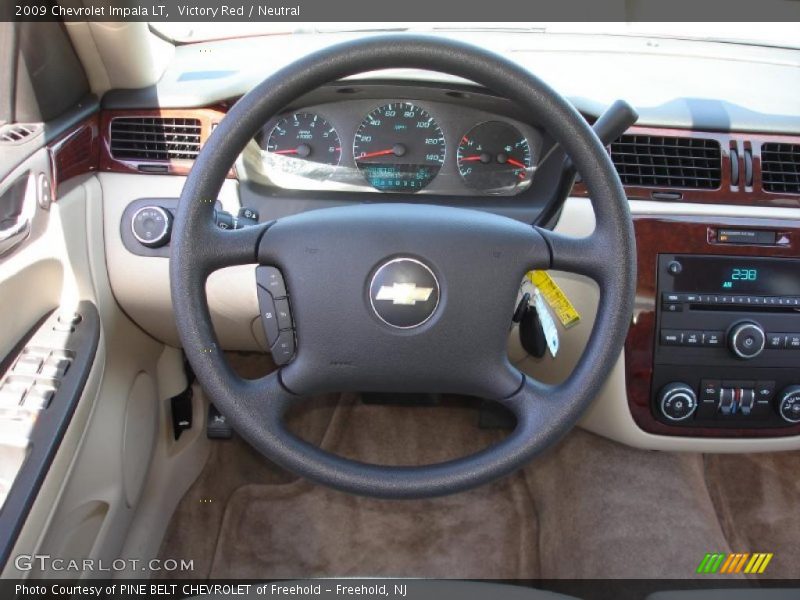 Victory Red / Neutral 2009 Chevrolet Impala LT