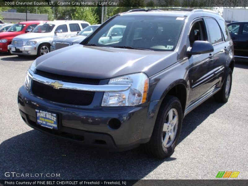 Granite Gray Metallic / Light Gray 2008 Chevrolet Equinox LT