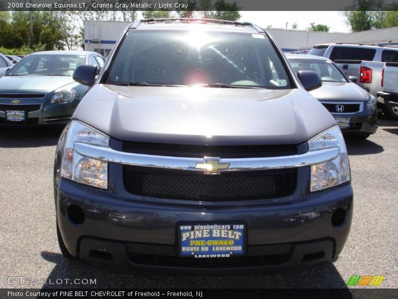 Granite Gray Metallic / Light Gray 2008 Chevrolet Equinox LT