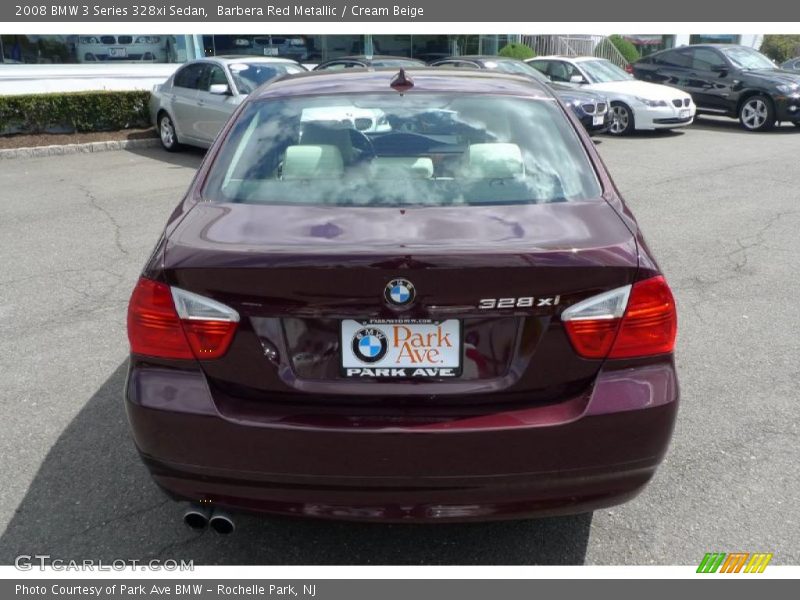 Barbera Red Metallic / Cream Beige 2008 BMW 3 Series 328xi Sedan