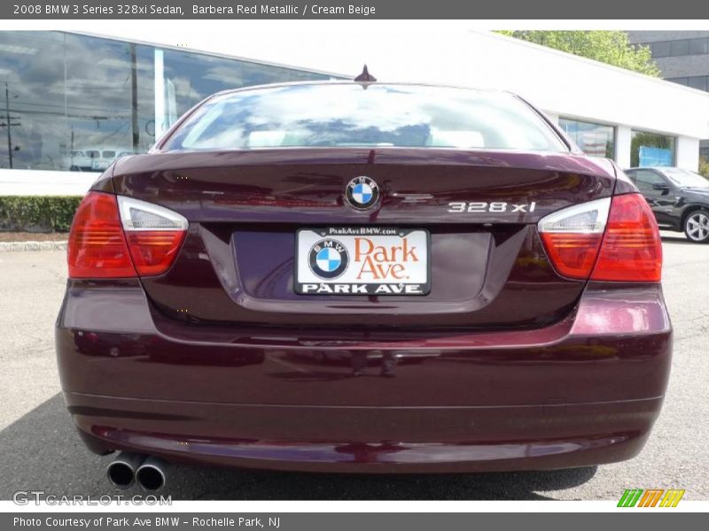 Barbera Red Metallic / Cream Beige 2008 BMW 3 Series 328xi Sedan