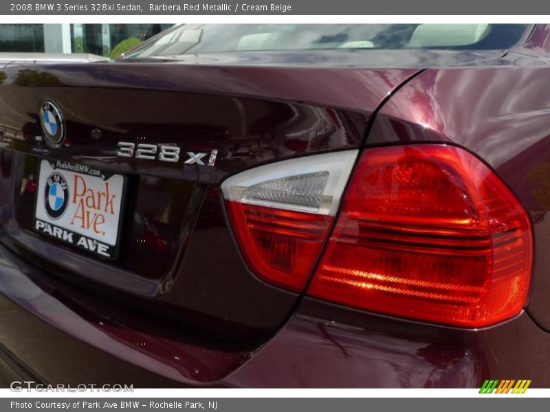 Barbera Red Metallic / Cream Beige 2008 BMW 3 Series 328xi Sedan