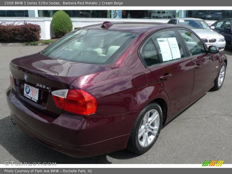 Barbera Red Metallic / Cream Beige 2008 BMW 3 Series 328xi Sedan
