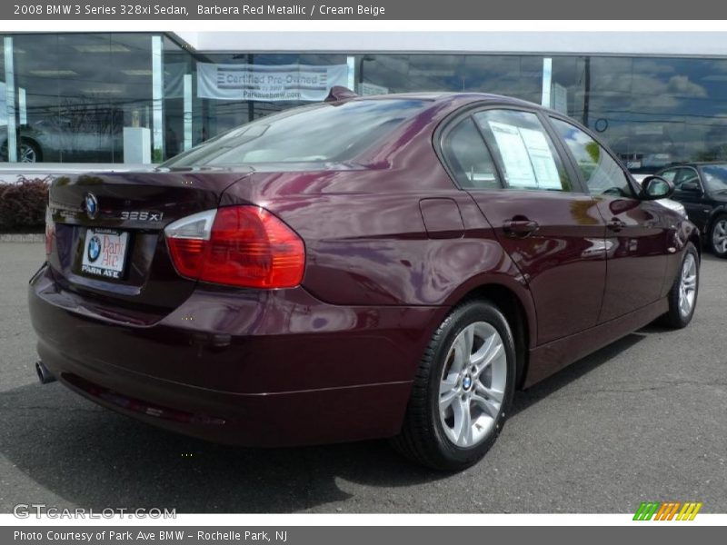 Barbera Red Metallic / Cream Beige 2008 BMW 3 Series 328xi Sedan