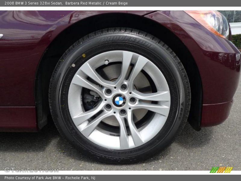 Barbera Red Metallic / Cream Beige 2008 BMW 3 Series 328xi Sedan