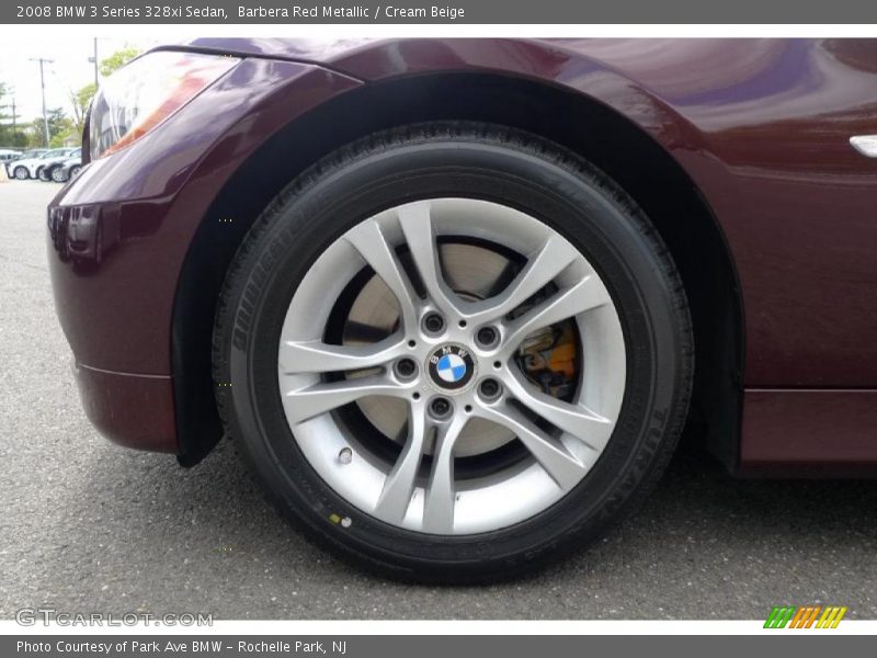 Barbera Red Metallic / Cream Beige 2008 BMW 3 Series 328xi Sedan