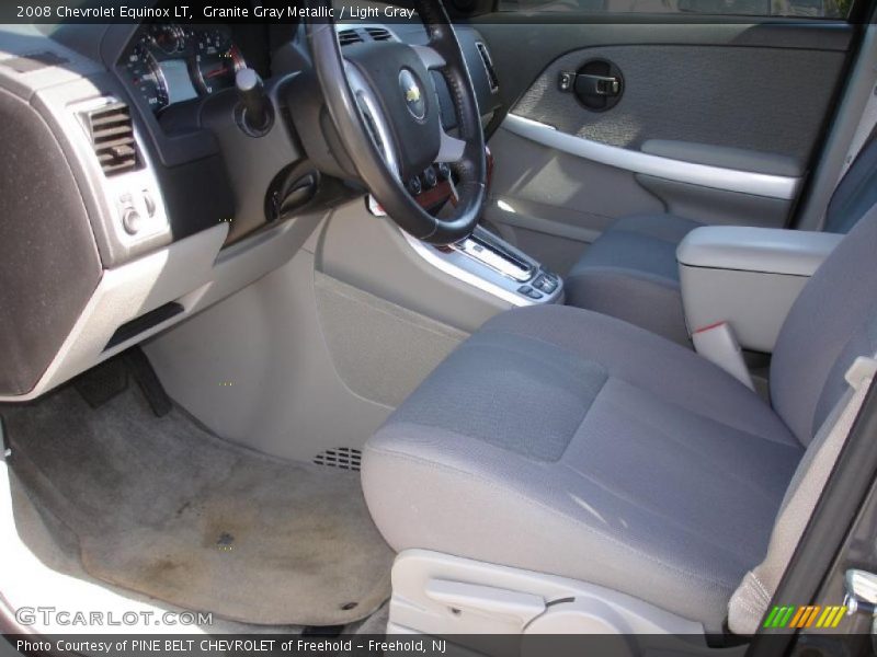 Granite Gray Metallic / Light Gray 2008 Chevrolet Equinox LT