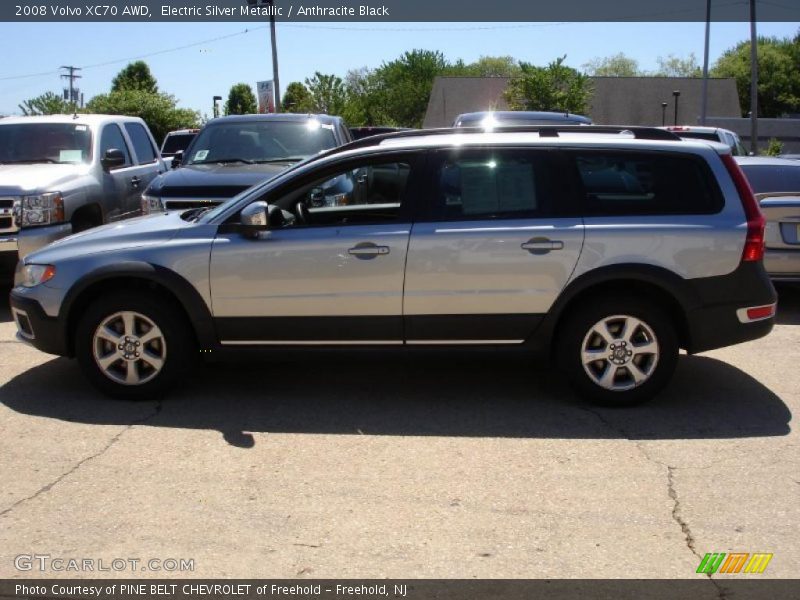 Electric Silver Metallic / Anthracite Black 2008 Volvo XC70 AWD