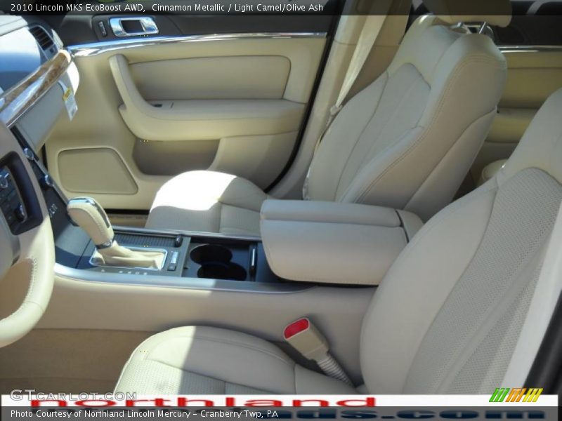 Cinnamon Metallic / Light Camel/Olive Ash 2010 Lincoln MKS EcoBoost AWD