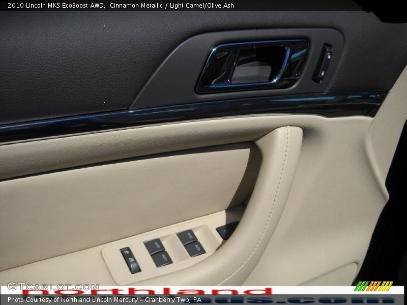 Cinnamon Metallic / Light Camel/Olive Ash 2010 Lincoln MKS EcoBoost AWD