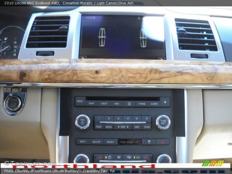 Cinnamon Metallic / Light Camel/Olive Ash 2010 Lincoln MKS EcoBoost AWD