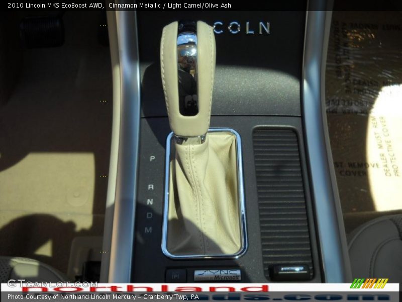 Cinnamon Metallic / Light Camel/Olive Ash 2010 Lincoln MKS EcoBoost AWD