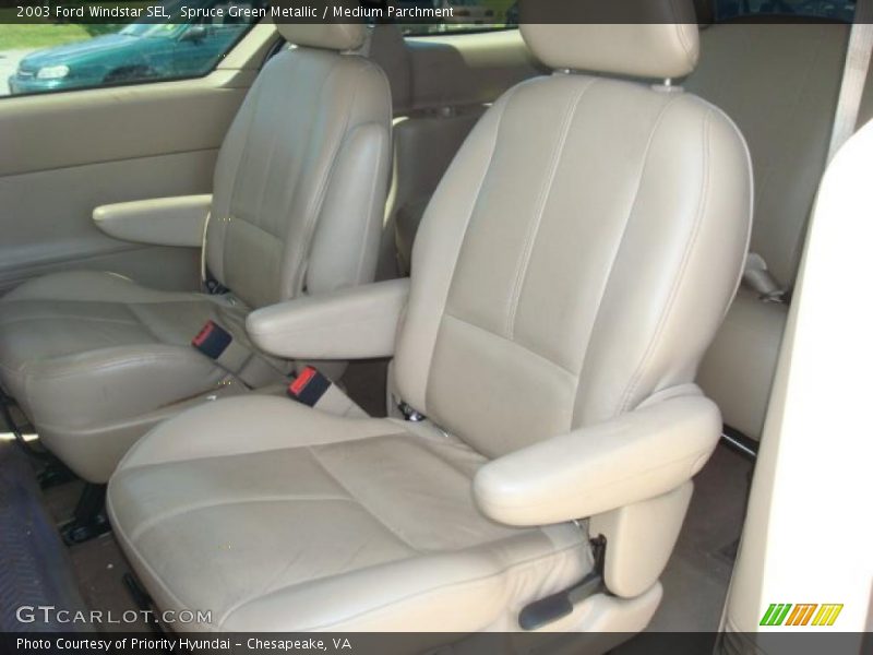 Spruce Green Metallic / Medium Parchment 2003 Ford Windstar SEL