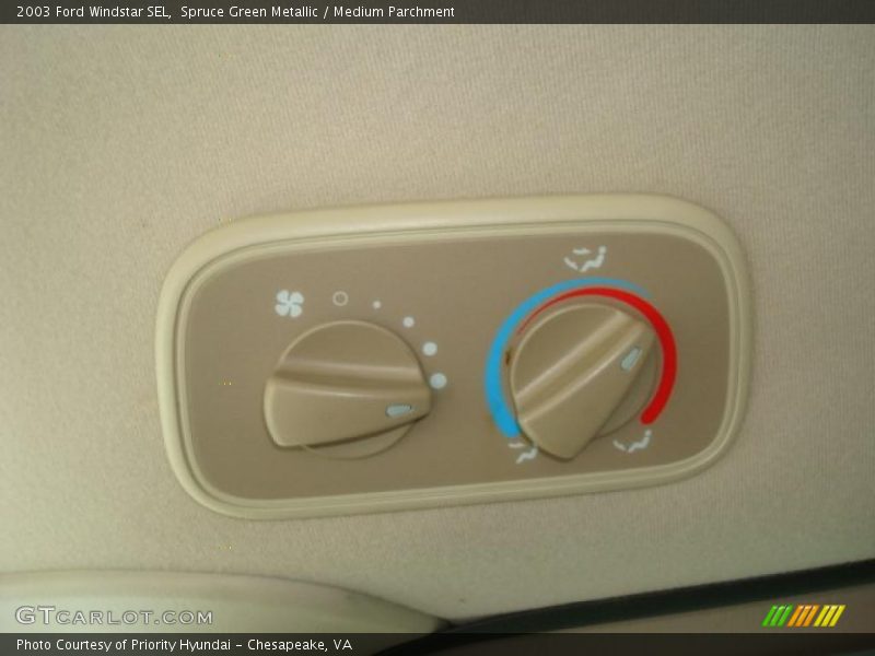 Spruce Green Metallic / Medium Parchment 2003 Ford Windstar SEL