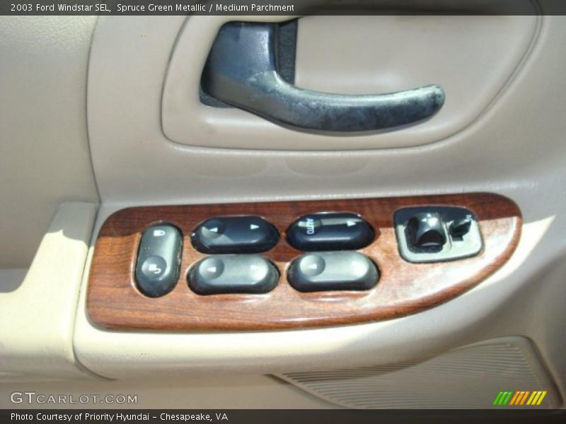 Spruce Green Metallic / Medium Parchment 2003 Ford Windstar SEL