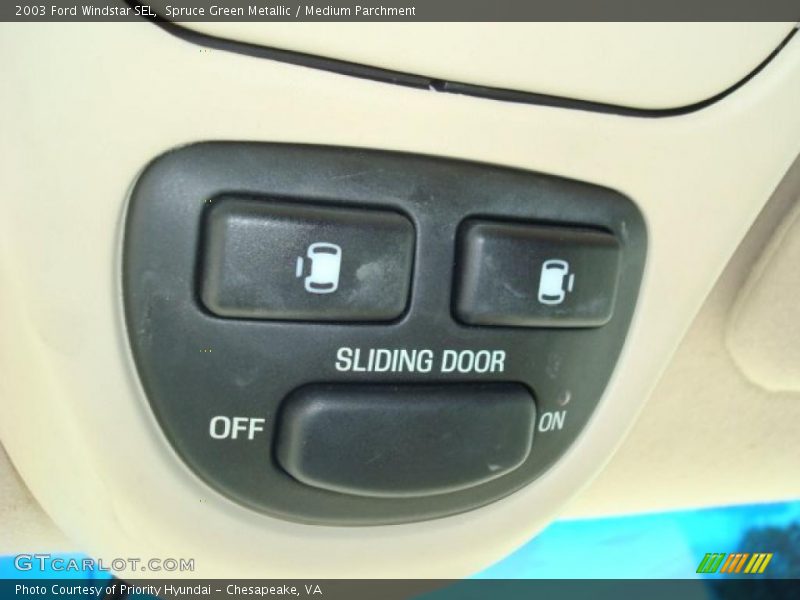 Spruce Green Metallic / Medium Parchment 2003 Ford Windstar SEL