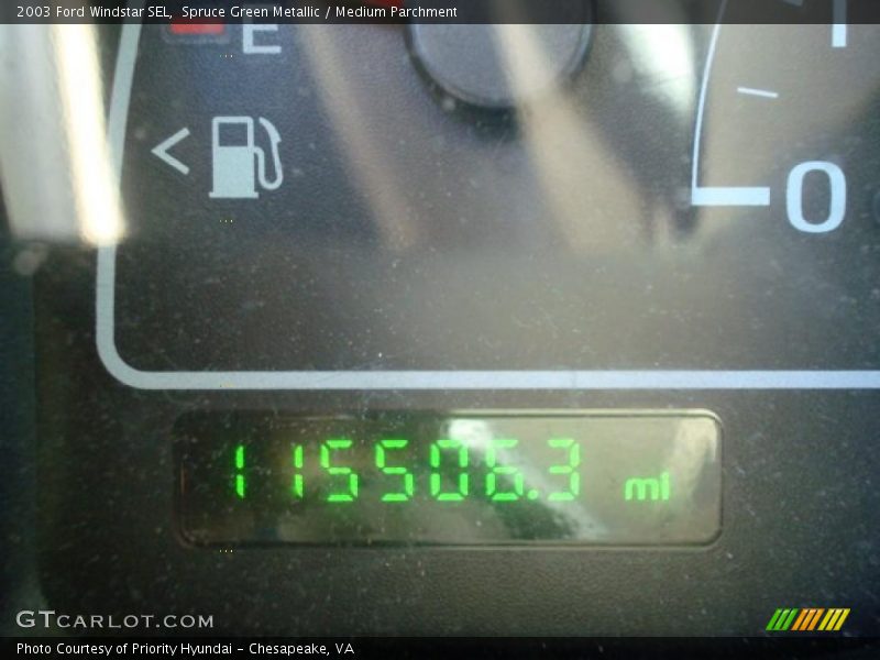 Spruce Green Metallic / Medium Parchment 2003 Ford Windstar SEL