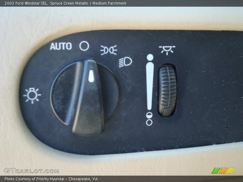 Spruce Green Metallic / Medium Parchment 2003 Ford Windstar SEL