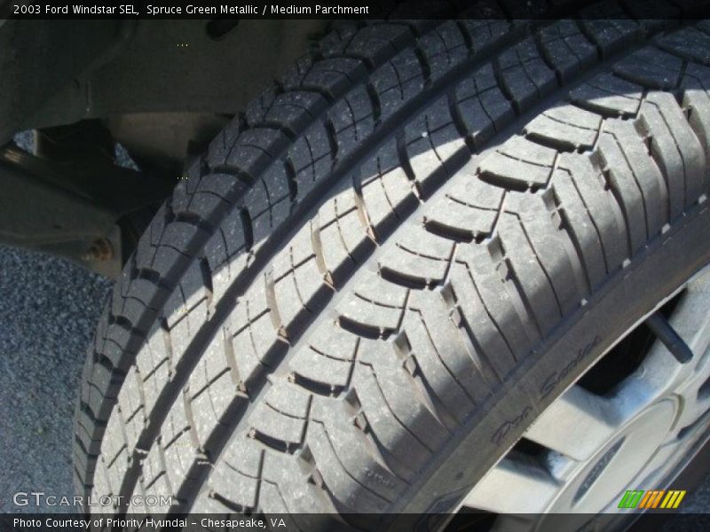 Spruce Green Metallic / Medium Parchment 2003 Ford Windstar SEL