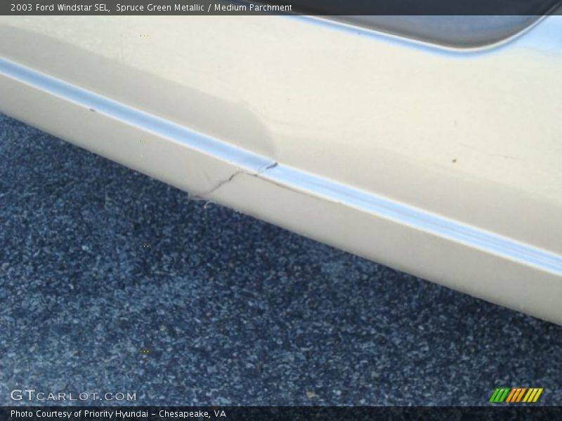 Spruce Green Metallic / Medium Parchment 2003 Ford Windstar SEL