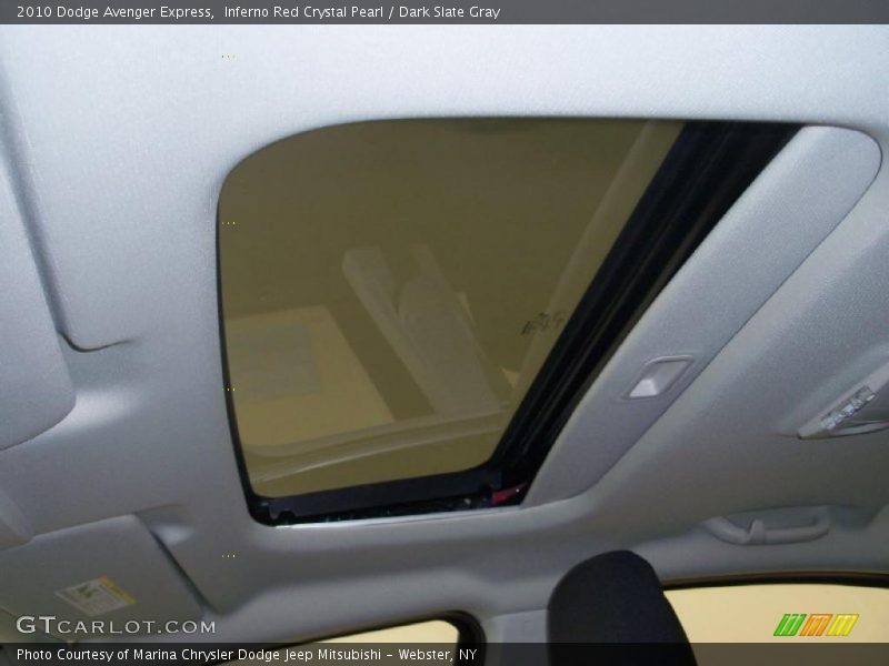 Inferno Red Crystal Pearl / Dark Slate Gray 2010 Dodge Avenger Express