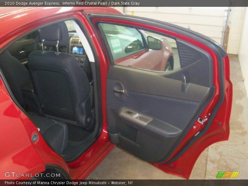 Inferno Red Crystal Pearl / Dark Slate Gray 2010 Dodge Avenger Express