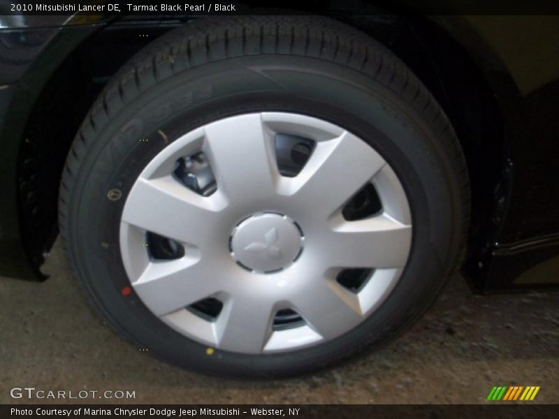 Tarmac Black Pearl / Black 2010 Mitsubishi Lancer DE