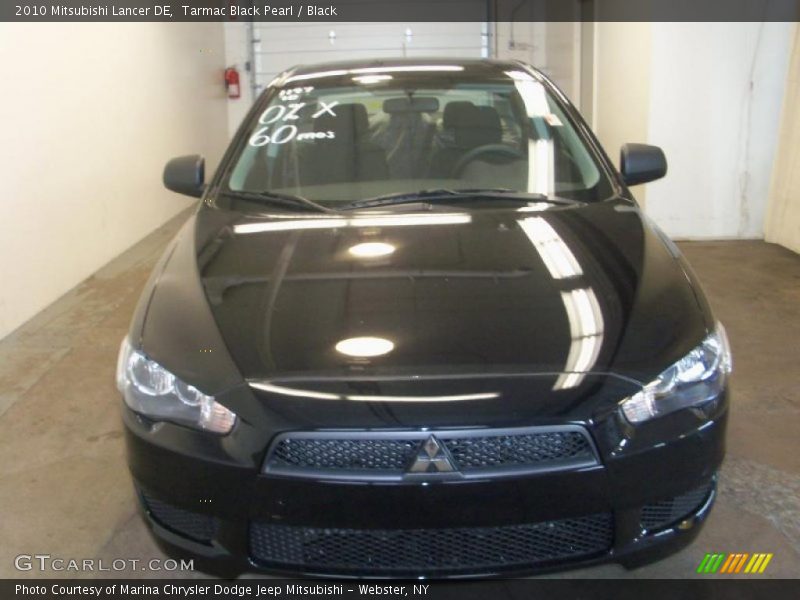 Tarmac Black Pearl / Black 2010 Mitsubishi Lancer DE
