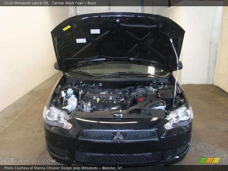 Tarmac Black Pearl / Black 2010 Mitsubishi Lancer DE