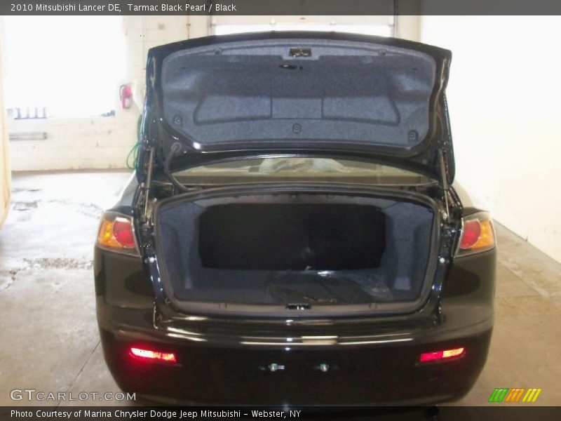 Tarmac Black Pearl / Black 2010 Mitsubishi Lancer DE