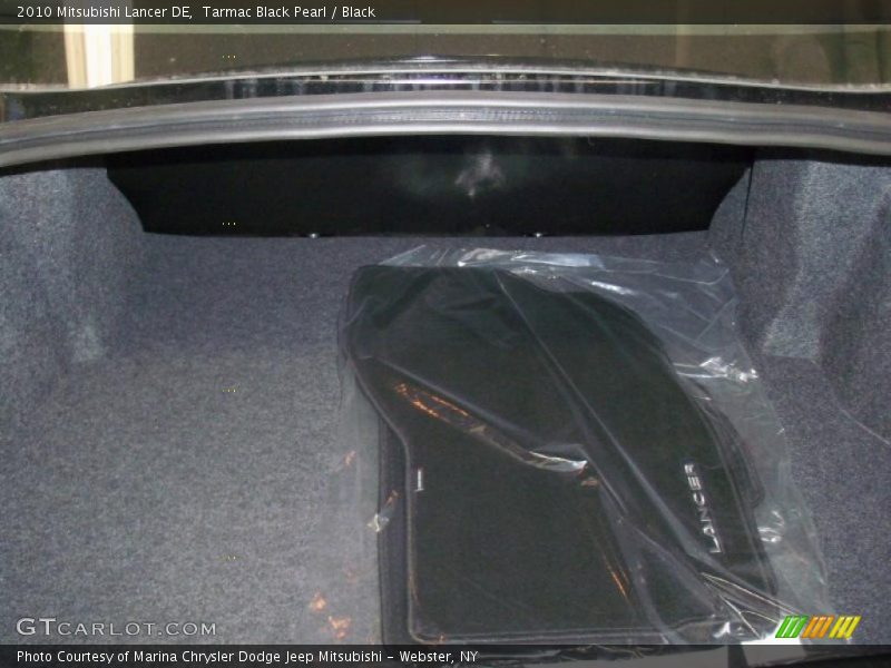 Tarmac Black Pearl / Black 2010 Mitsubishi Lancer DE