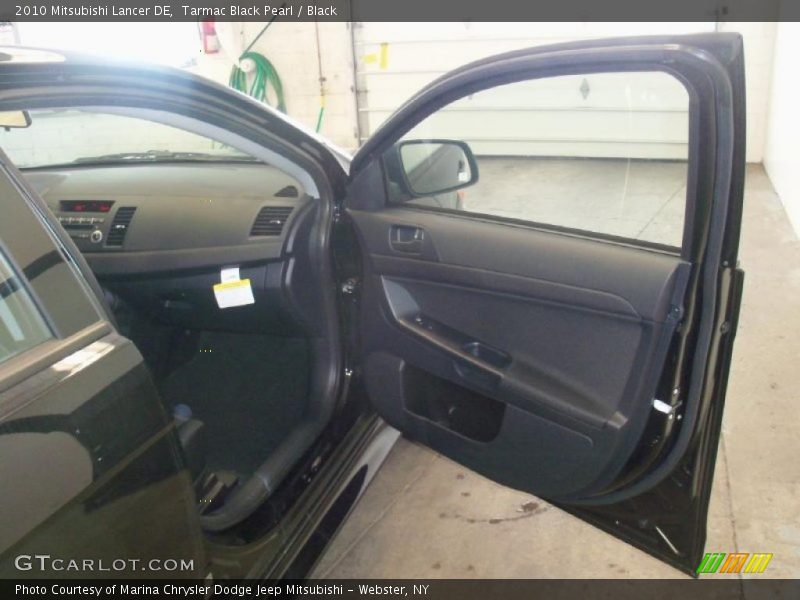 Tarmac Black Pearl / Black 2010 Mitsubishi Lancer DE