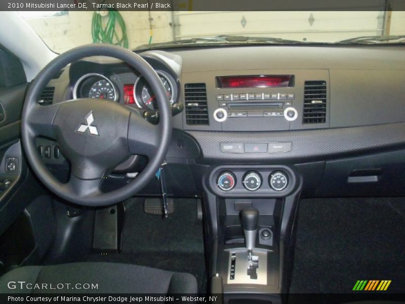 Tarmac Black Pearl / Black 2010 Mitsubishi Lancer DE