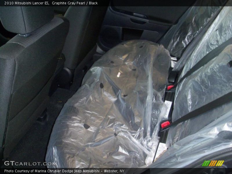 Graphite Gray Pearl / Black 2010 Mitsubishi Lancer ES